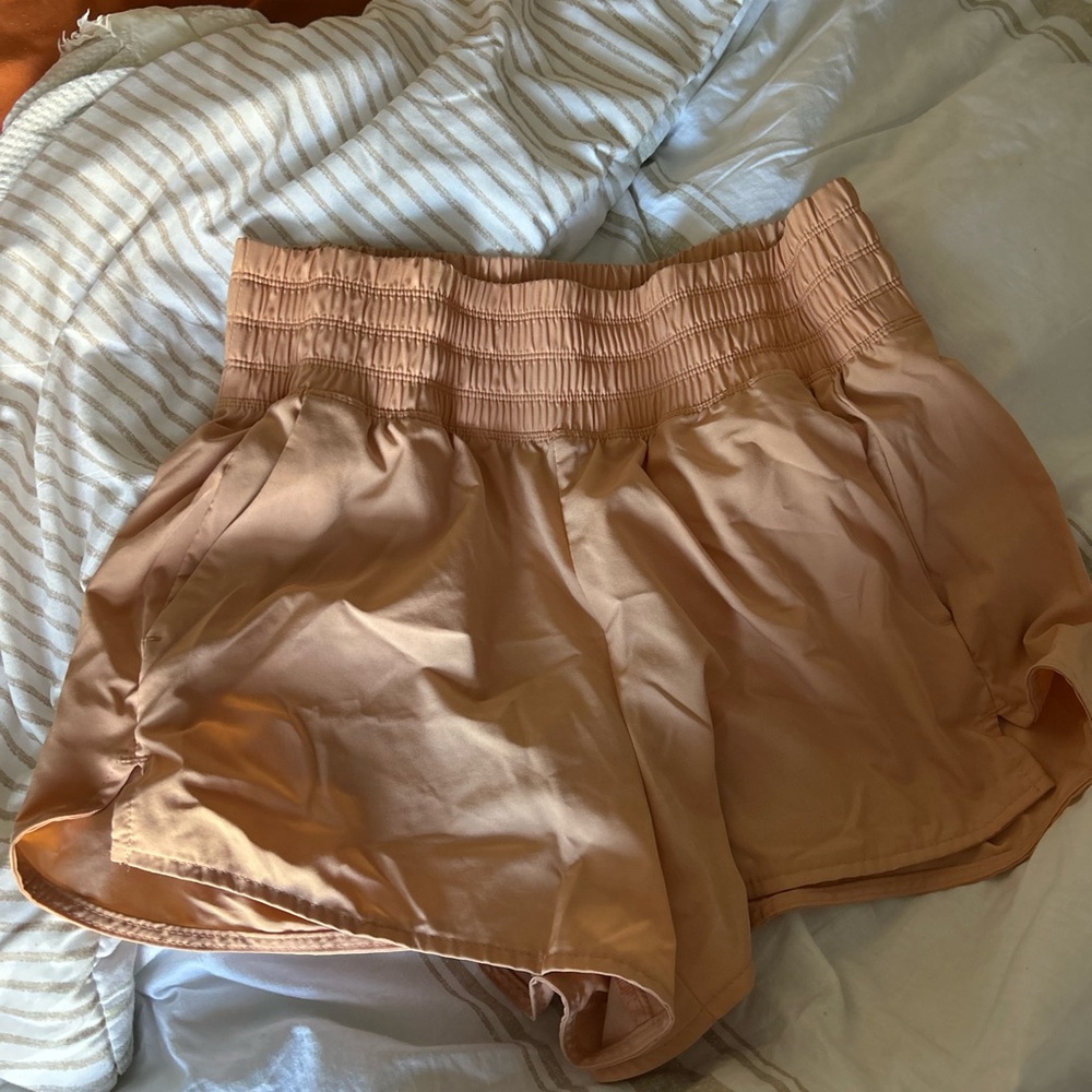 Old Navy Women's High Waist Salmon Shorts